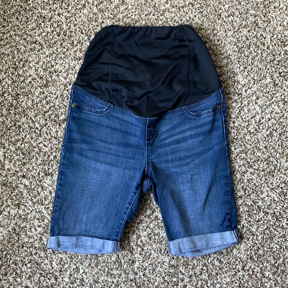Maternity Denim Shorts